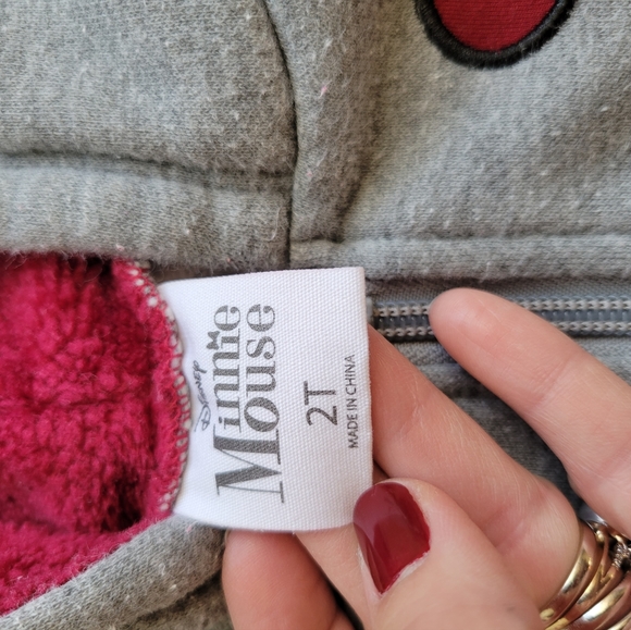 Disney Toddler Girl Bundle 2T-4T - Ariel Skirt and Minnie Mouse Hoodie - Picture 16 of 16